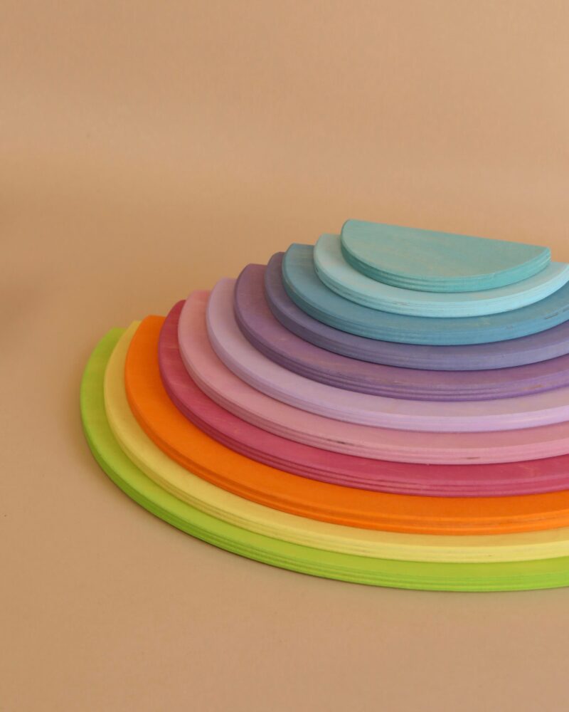 Grimm's Pastel Semi Circle Set