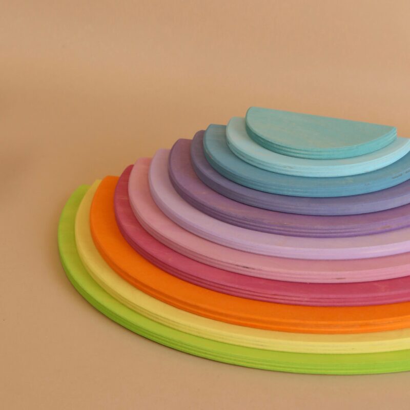 Grimm's Pastel Semi Circle Set