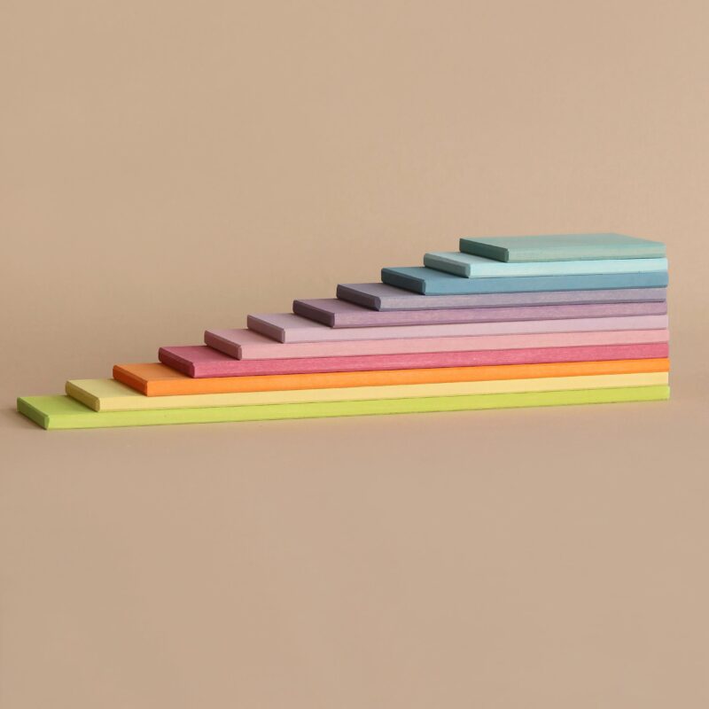 Grimm's Pastel Building Boards Set