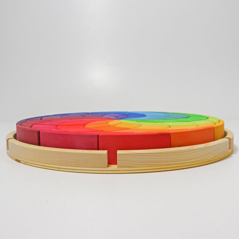 Grimm's Wooden Color Spiral Block Set - Image 3