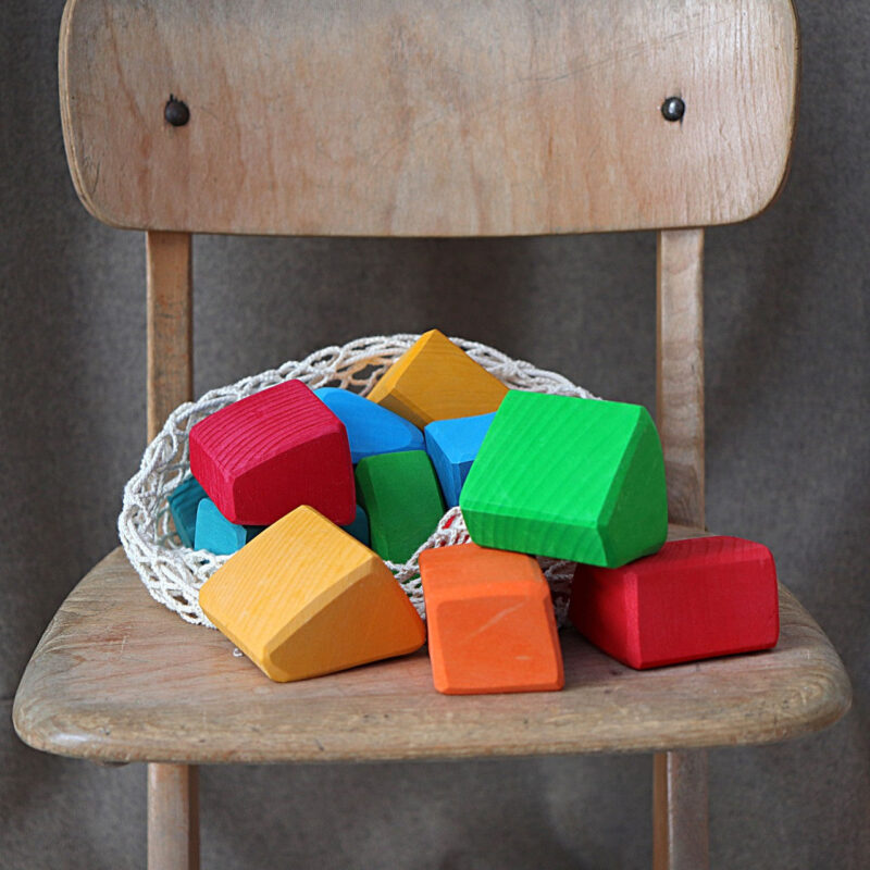 Grimm's Colored Waldorf Blocks - Image 2