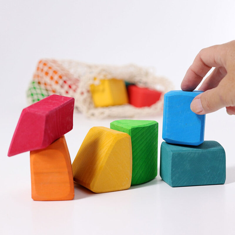 Grimm's Colored Waldorf Blocks - Image 5