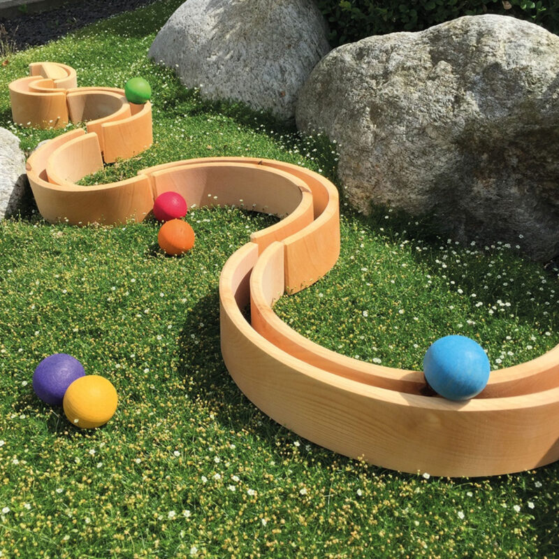 Grimm's Large Natural Rainbow Stacker - Image 7