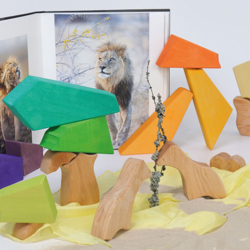 Grimm's Rainbow Lion Building Set - Image 4