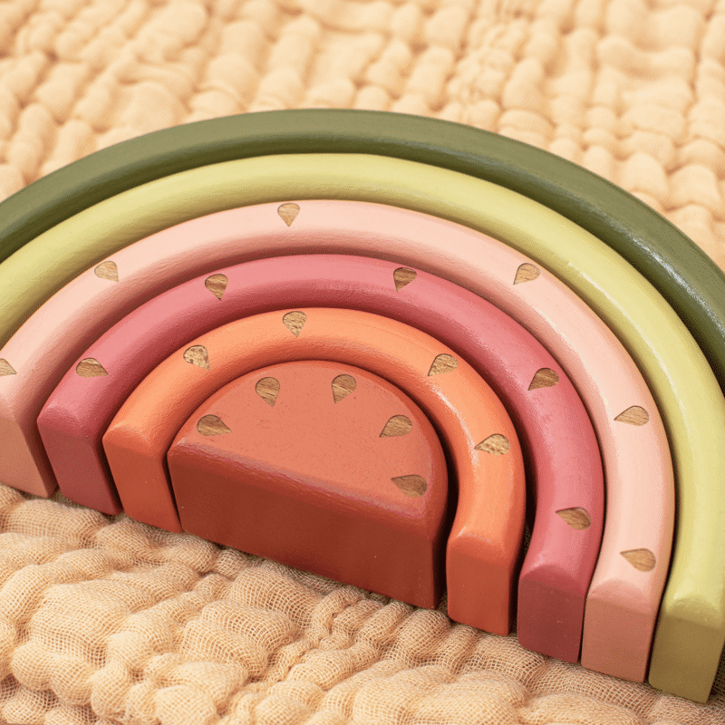 Wooden Watermelon Rainbow - Image 2